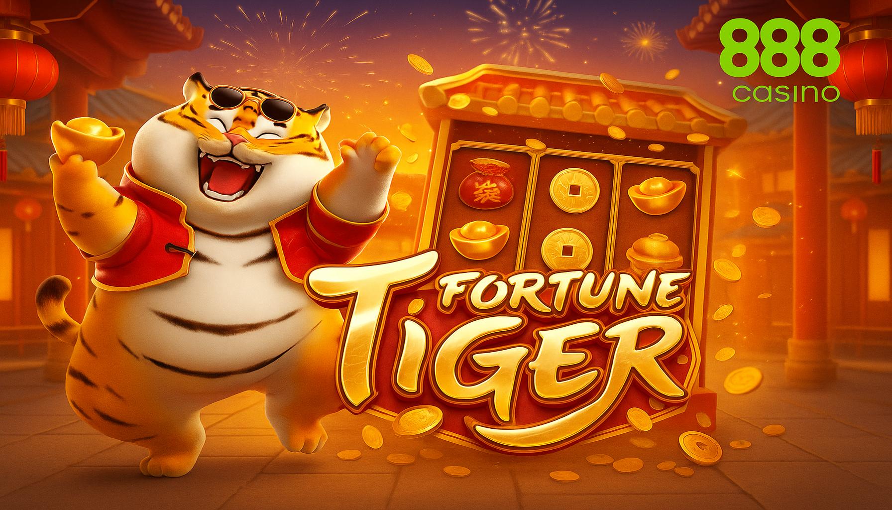 Fortune Tiger é um jogo imperdível no 888CASINO Casino