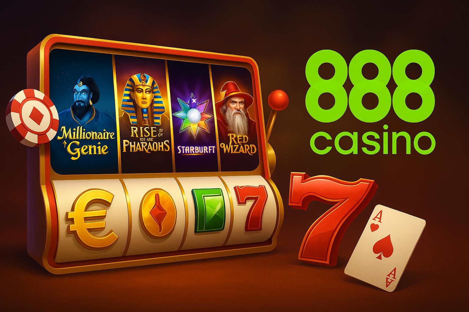 Jogos de Slot no Casino Online 888CASINO  